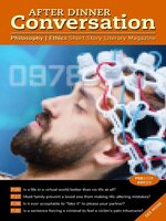 After Dinner Conversation: Philosophy | Ethics Short Story Magazine